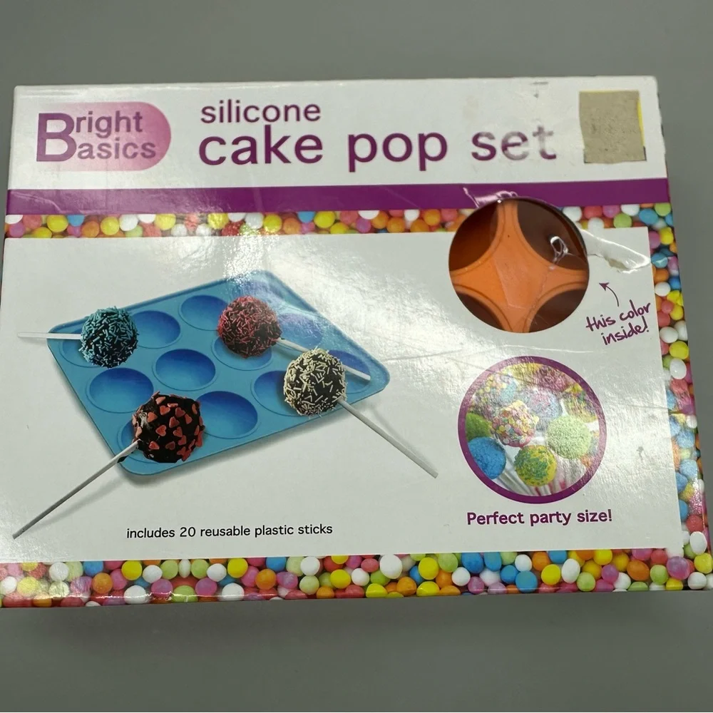 Bright Basics Silicone Cake Pop Kit Set